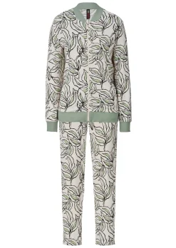 Freizeitanzug aus Viskose-Jersey