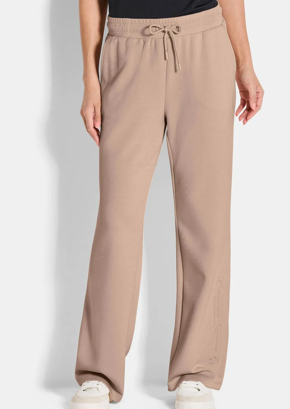 Freizeithose aus weichem Viskose-Jersey