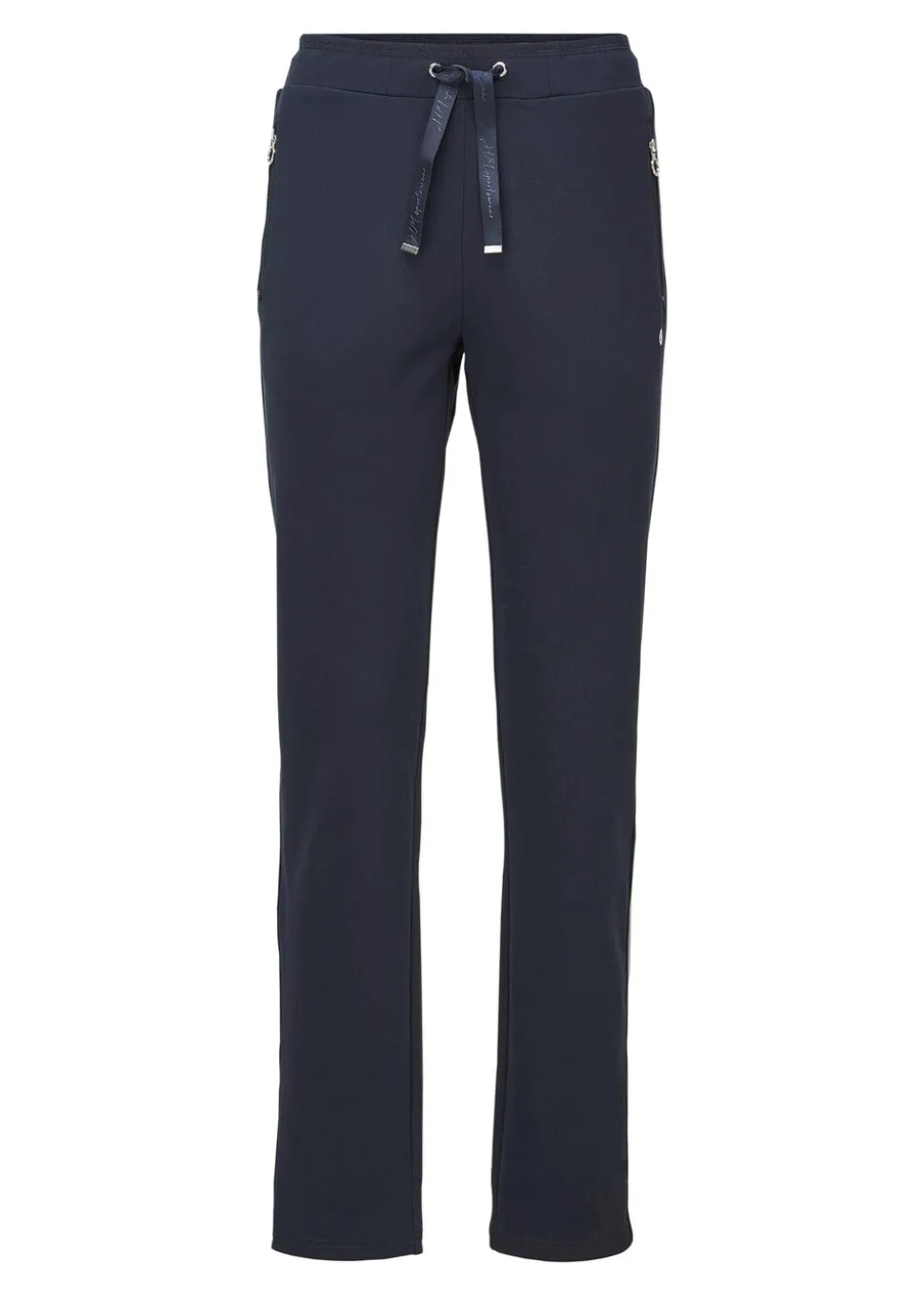 Freizeithose mit Glanzstreifen
