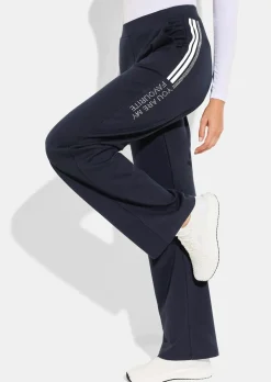 Freizeithose mit Glitzersteinen
