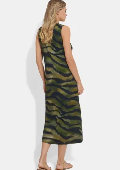 Freizeitkleid mit Animal Print