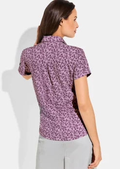 Funktionsbluse mit verlängertem Rücken