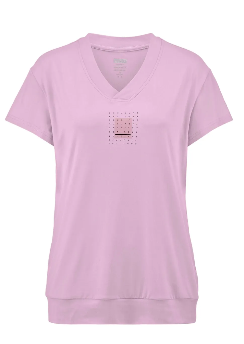 Funktionsshirt mit V-Ausschnitt
