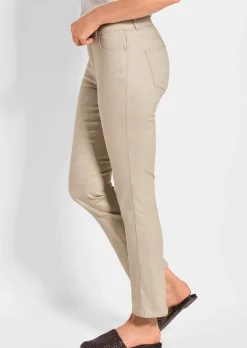 Gemusterte Hose CARLA in schimmerndem Blumenprint