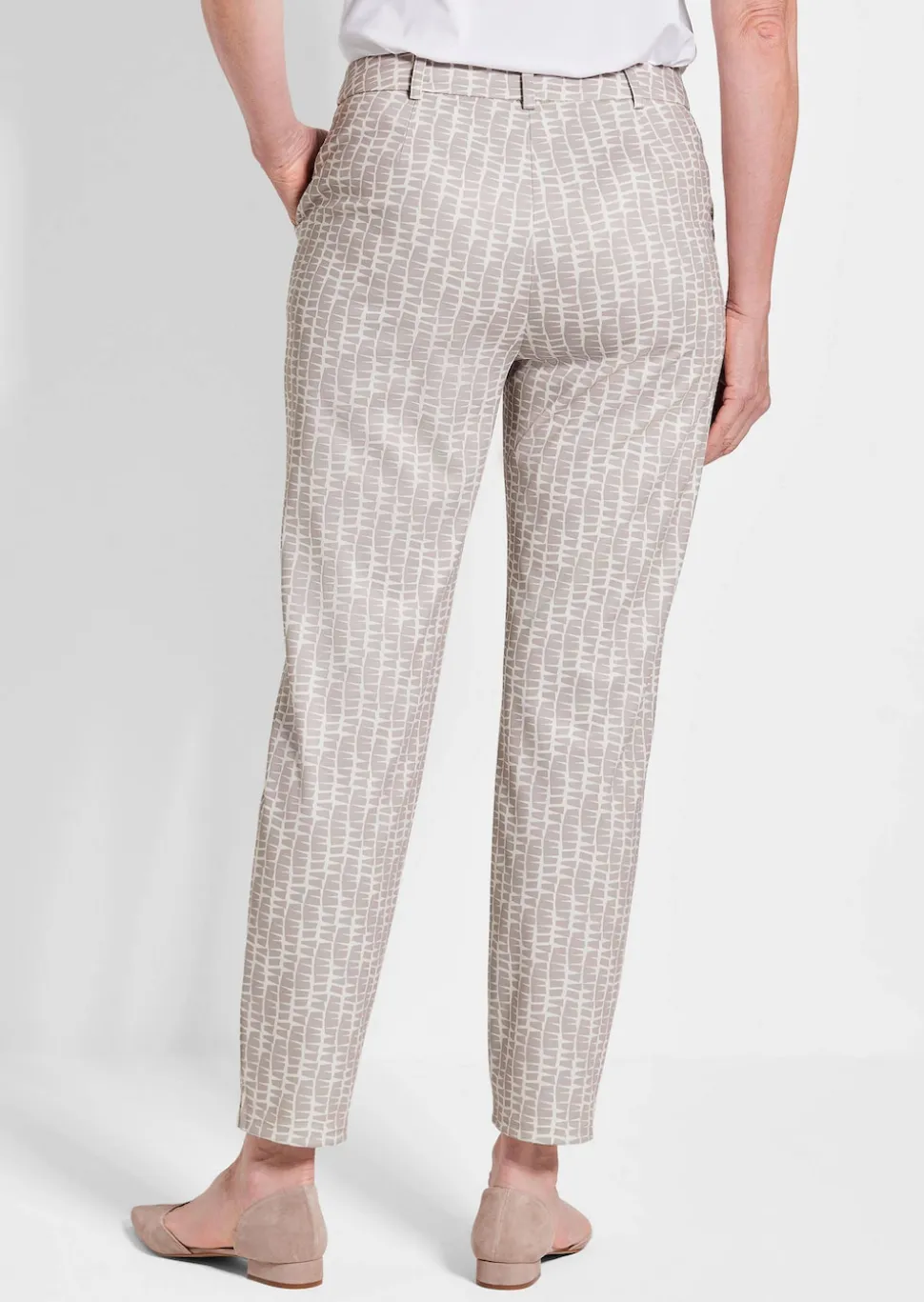 Gemusterte Jersey-Hose BELLA