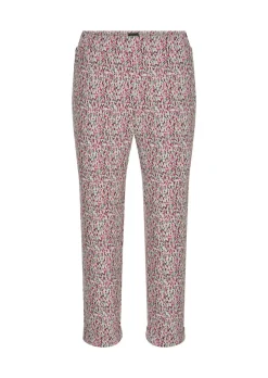 Gemusterte Schlupfhose LOUISA in Stretch-Qualität