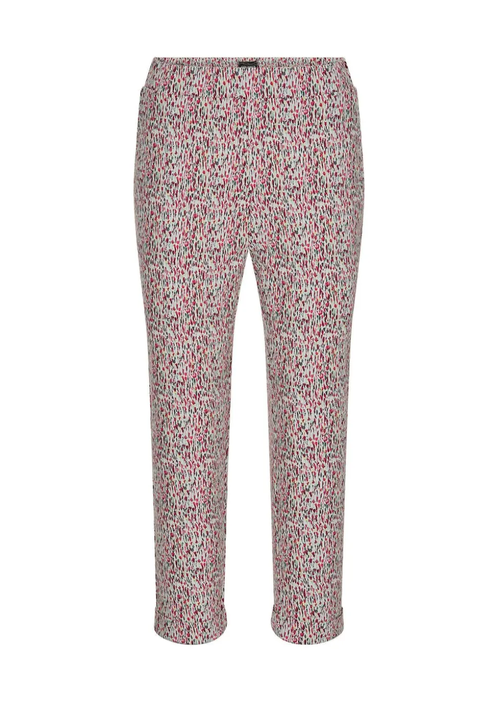 Gemusterte Schlupfhose LOUISA in Stretch-Qualität