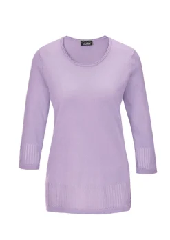 Gepflegter Ajour-Pullover mit femininen Durchbrüchen