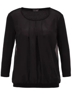 Gepflegtes Shirt in eleganter Blusen-Optik
