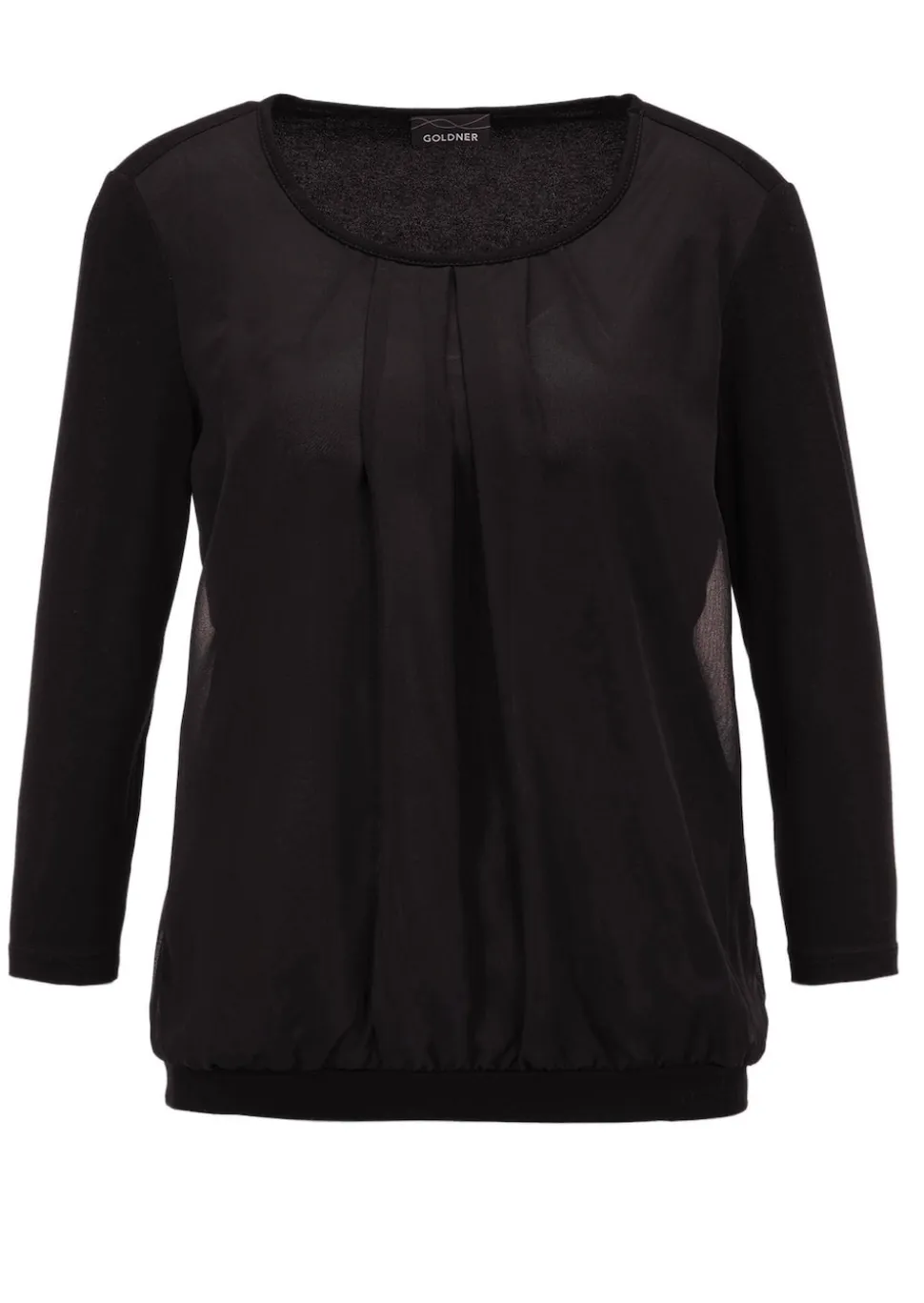Gepflegtes Shirt in eleganter Blusen-Optik