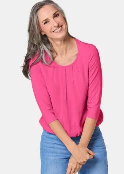 Gepflegtes Shirt in eleganter Blusen-Optik