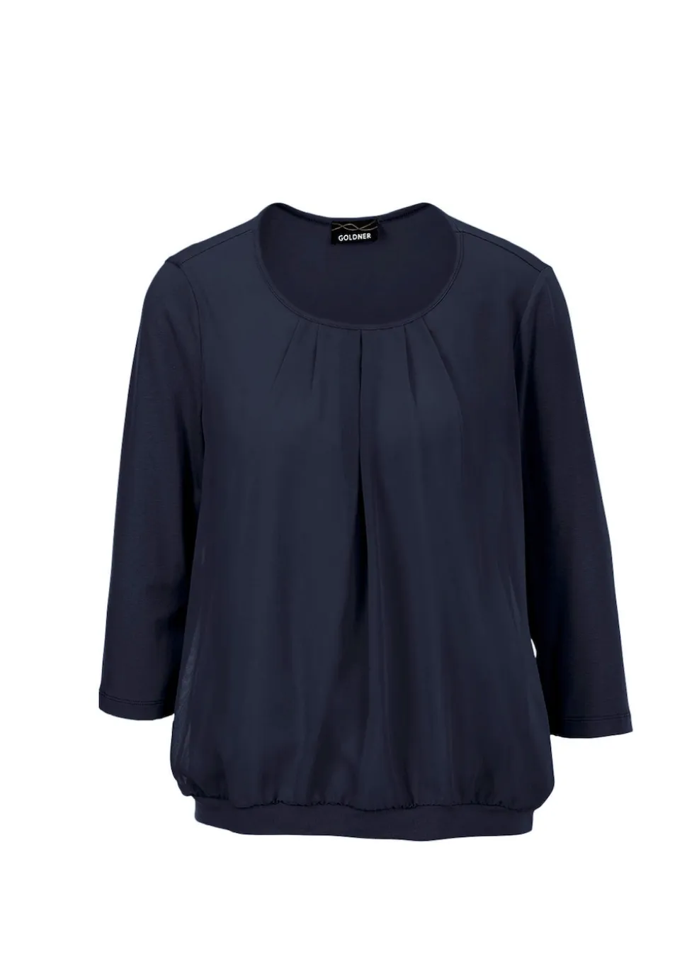 Gepflegtes Shirt in eleganter Blusen-Optik