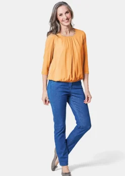 Gepflegtes Shirt in eleganter Blusen-Optik