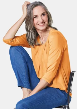 Gepflegtes Shirt in eleganter Blusen-Optik