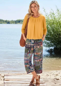 Gepflegtes Shirt in eleganter Blusen-Optik