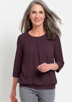 Gepflegtes Shirt in eleganter Blusen-Optik