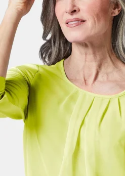Gepflegtes Shirt in eleganter Blusen-Optik