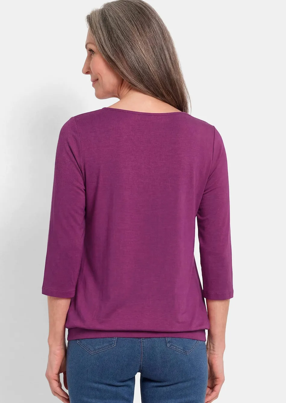 Gepflegtes Shirt in eleganter Blusen-Optik