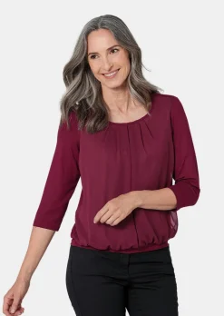 Gepflegtes Shirt in eleganter Blusen-Optik