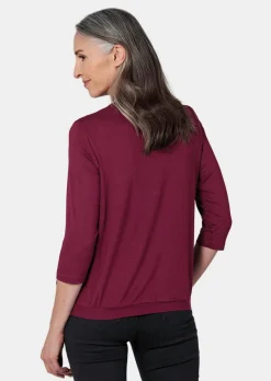 Gepflegtes Shirt in eleganter Blusen-Optik