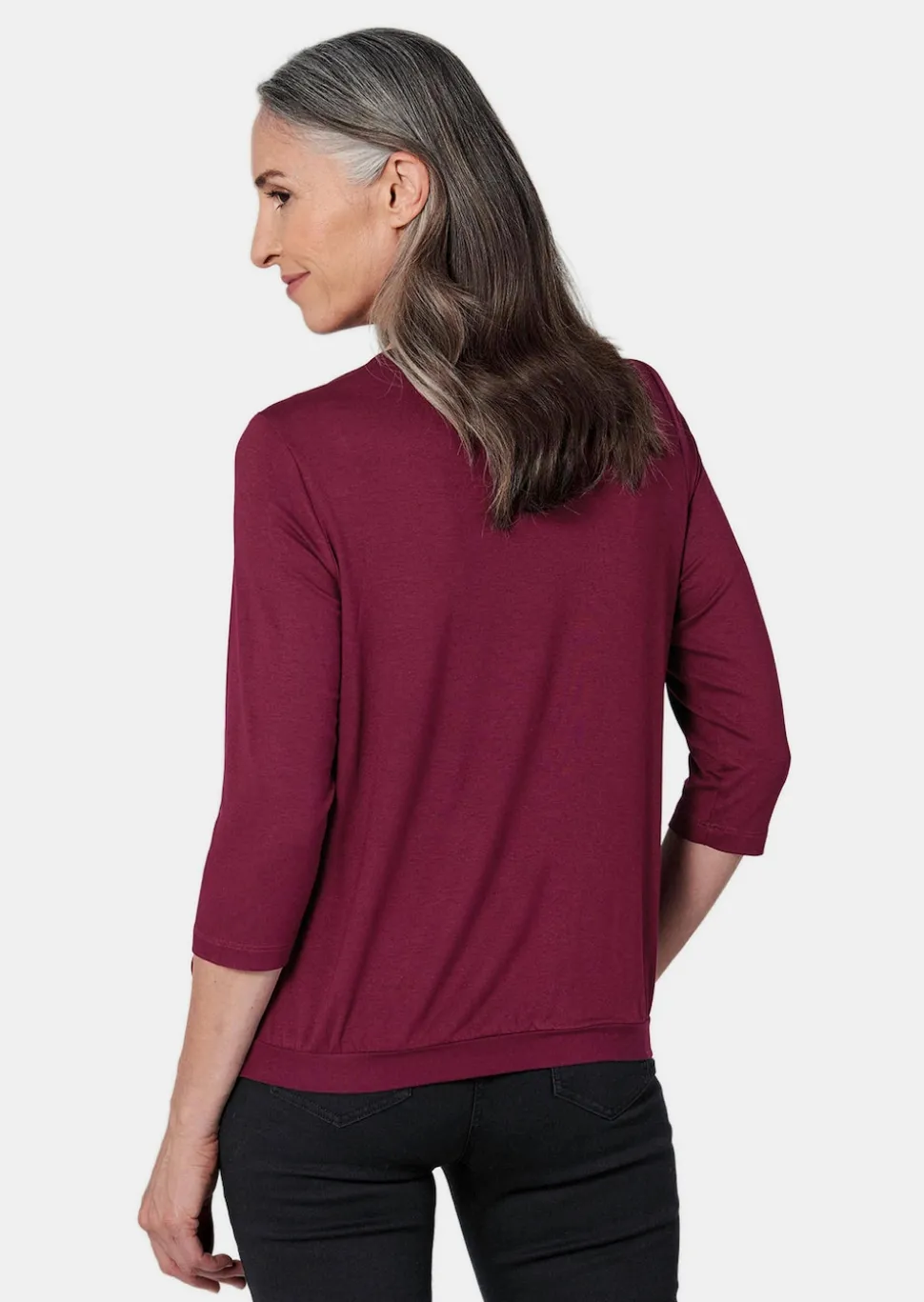 Gepflegtes Shirt in eleganter Blusen-Optik