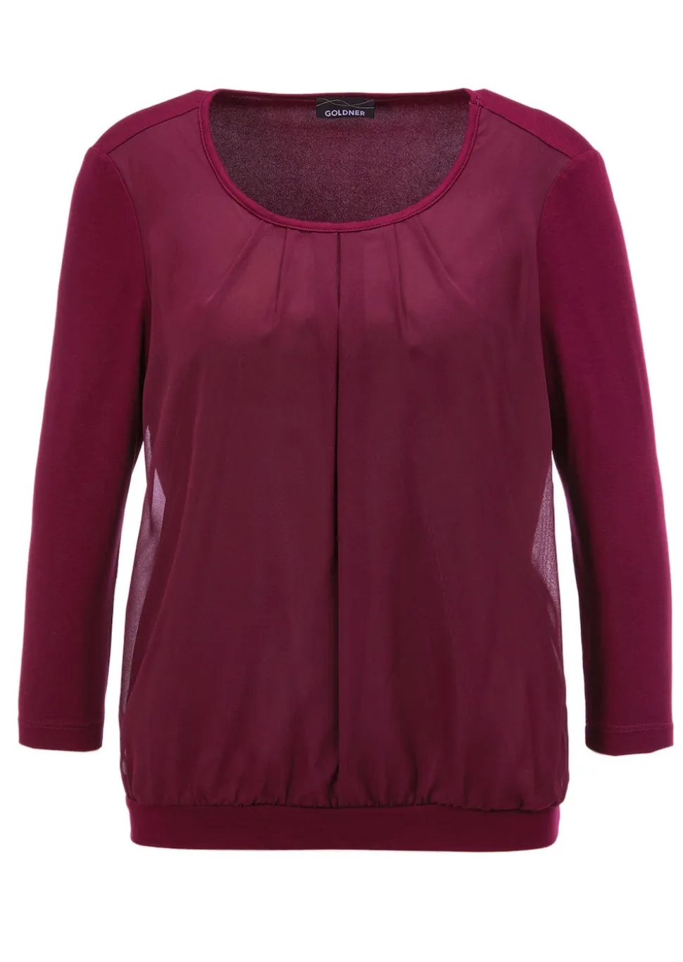 Gepflegtes Shirt in eleganter Blusen-Optik