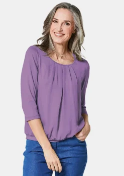 Gepflegtes Shirt in eleganter Blusen-Optik