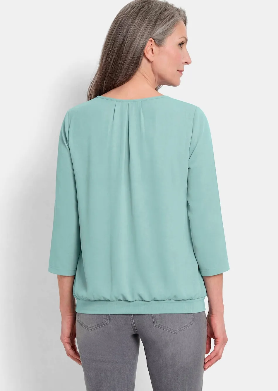 Gepflegtes Shirt in eleganter Blusen-Optik