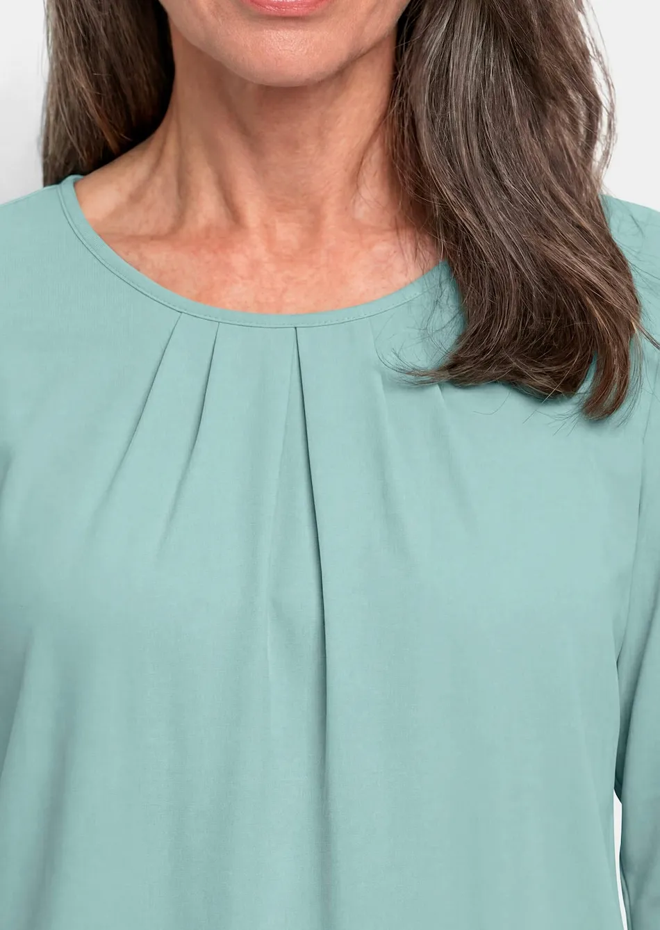 Gepflegtes Shirt in eleganter Blusen-Optik