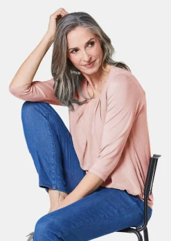 Gepflegtes Shirt in eleganter Blusen-Optik