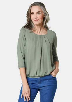 Gepflegtes Shirt in eleganter Blusen-Optik