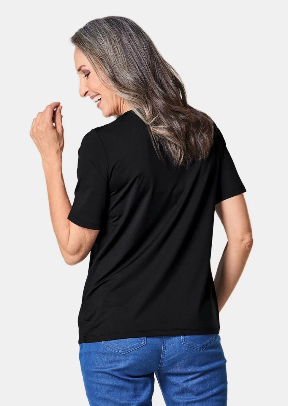 Gepflegtes Shirt in formstabiler Ware