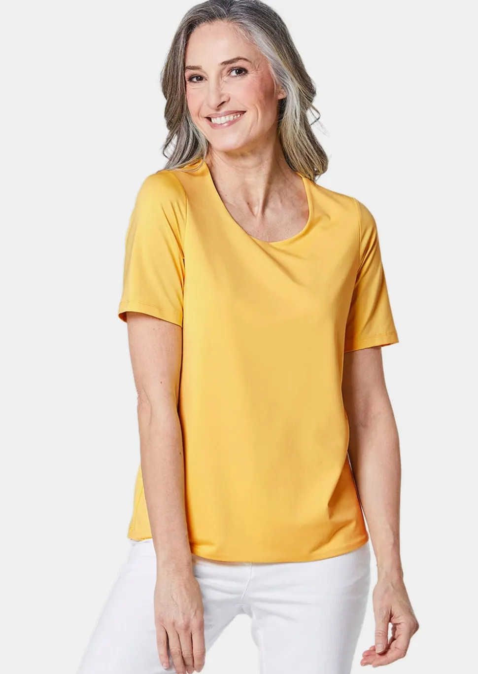 Gepflegtes Shirt in formstabiler Ware