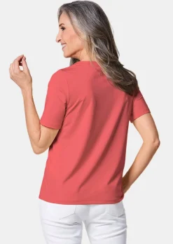 Gepflegtes Shirt in formstabiler Ware
