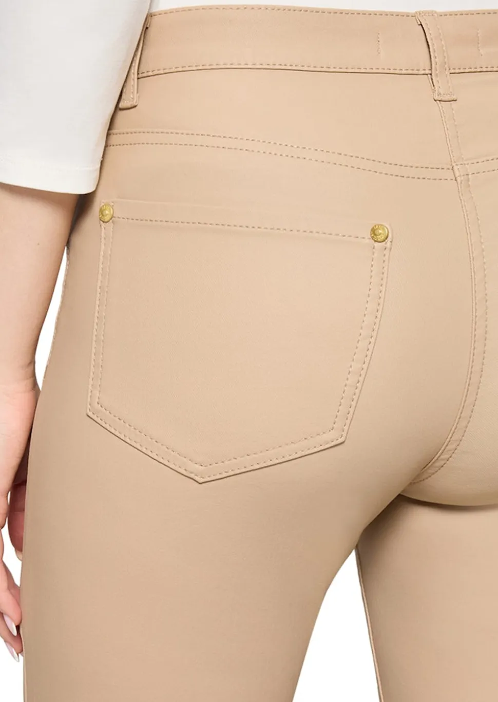 Gerade Hose "Sina Perfect Body" mit Beschichtung