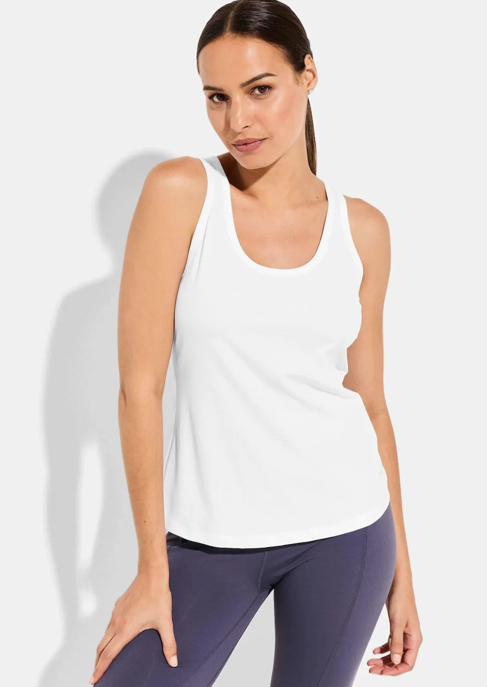 Geripptes Tanktop