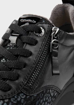 Hallux-Sneaker in elastischem Materialmix