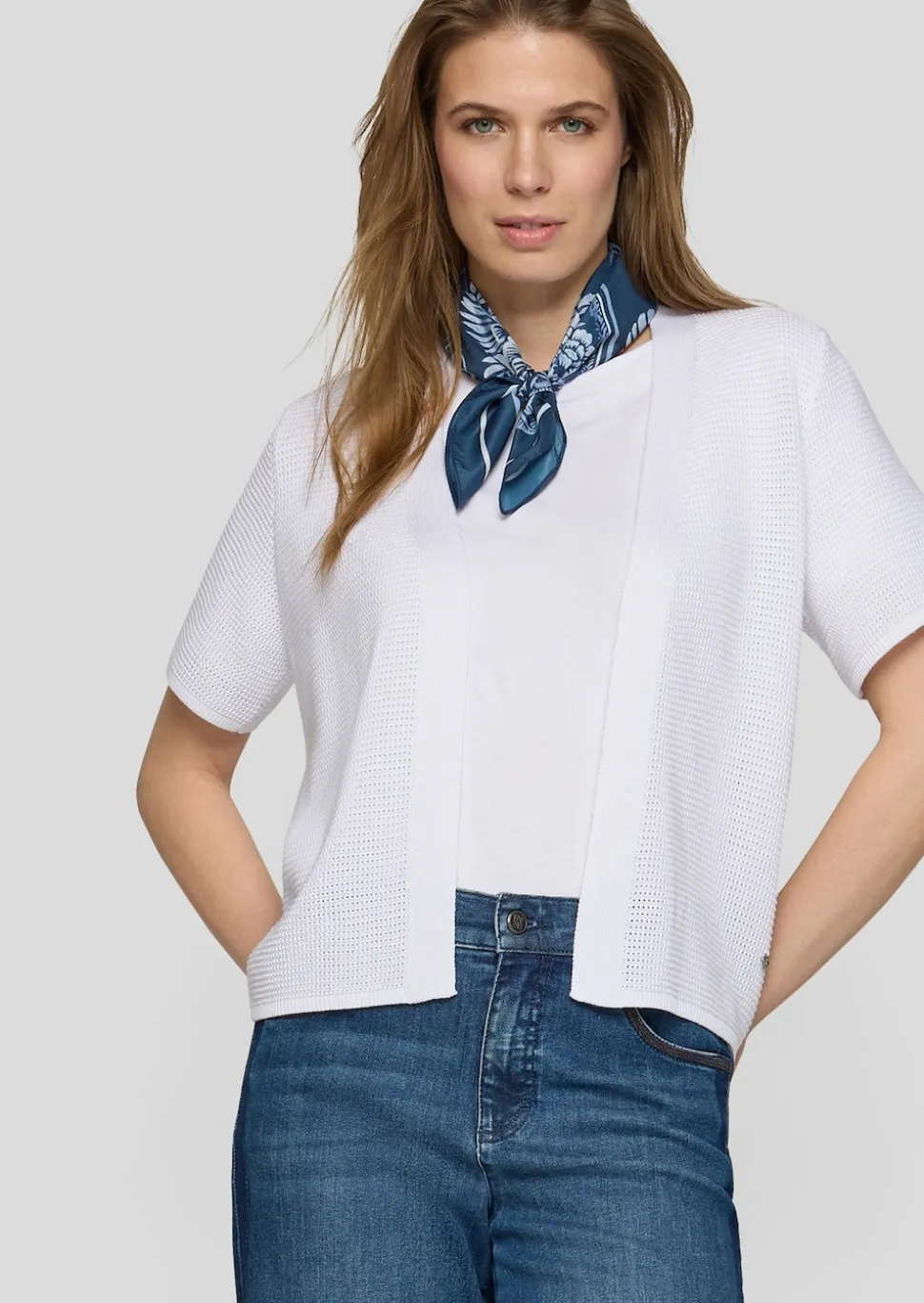 Halstuch aus weichem Satin
