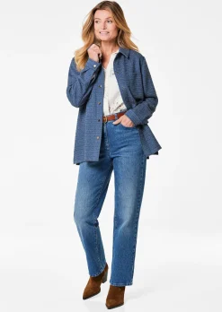 Hemdjacke in Boulcéoptik