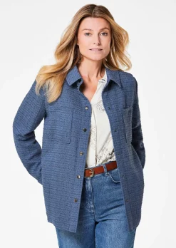 Hemdjacke in Boulcéoptik