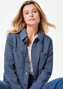 Hemdjacke in Boulcéoptik