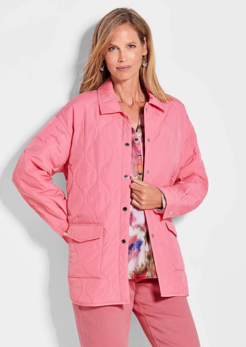 Hemdjacke in Stepp-Optik