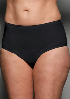 Hüftslip mit integrierten Wäscheschutz