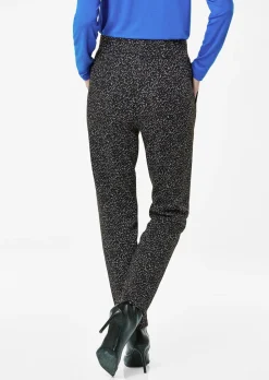 Hose LOUISA mit Jacquard-Muster