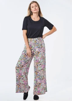 Hose mit weitem Bein