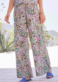 Hose mit weitem Bein
