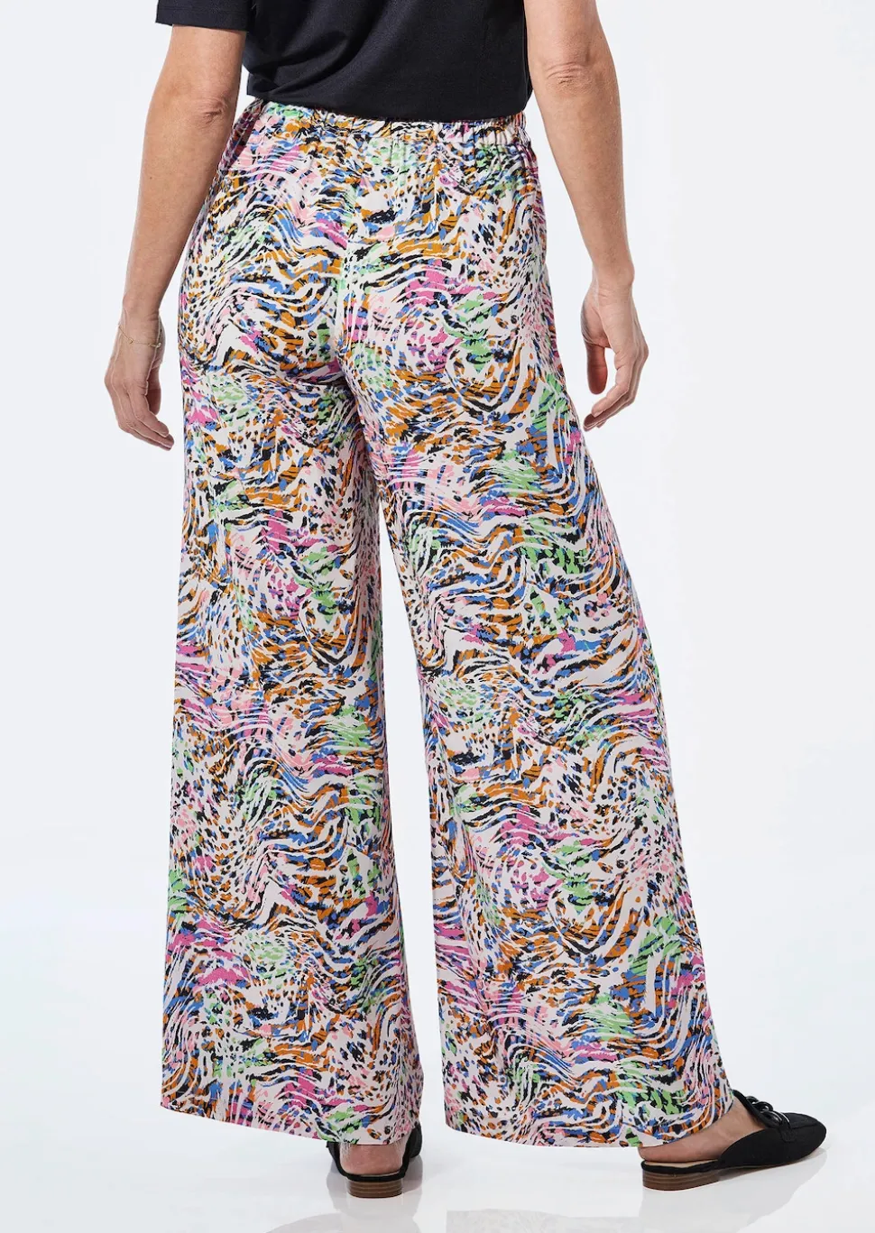 Hose mit weitem Bein