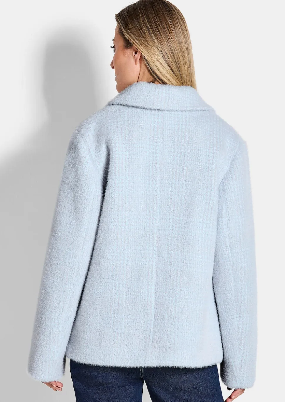 Jacke in flauschiger Qualität