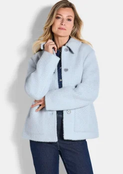 Jacke in flauschiger Qualität