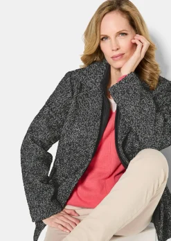 Jacke in 2-in-1-Optik mit Steppeinsatz